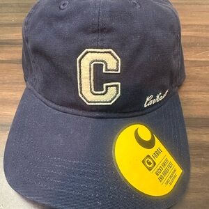 Carhartt Dark Blue Cap with Embroidered C